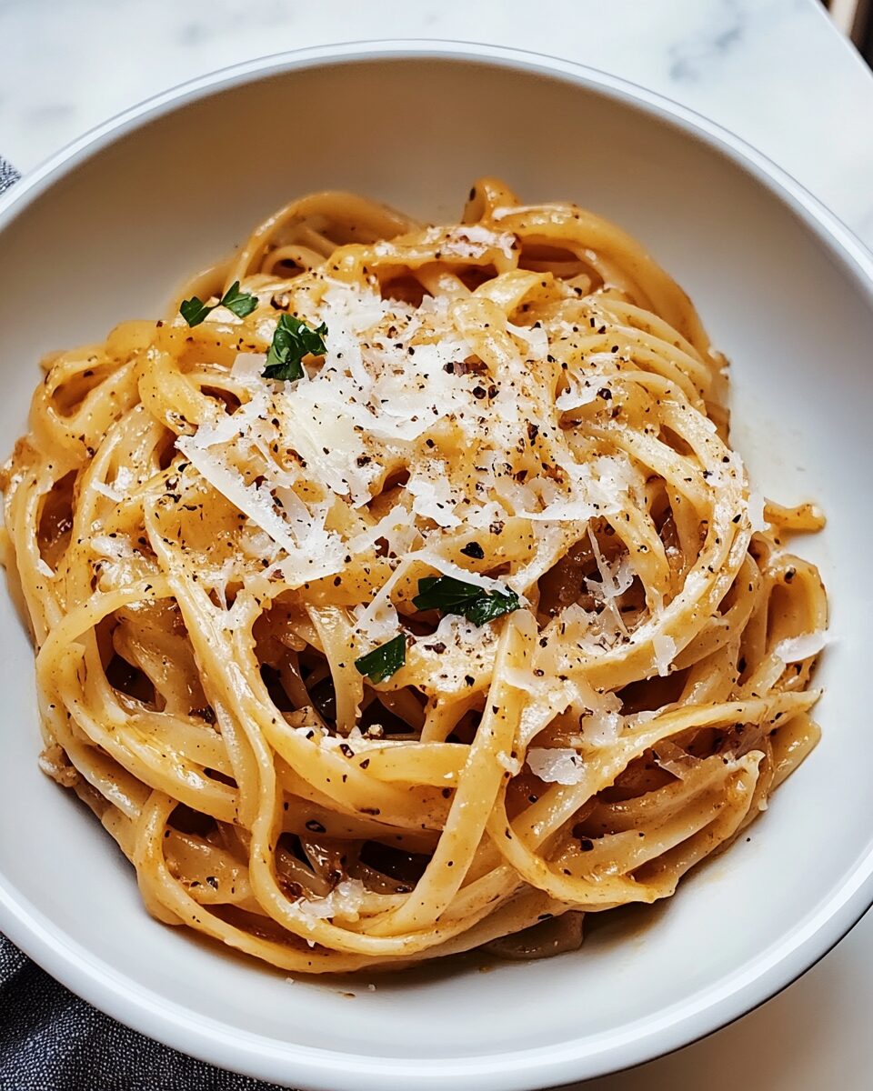 Caramelized Onion Pasta