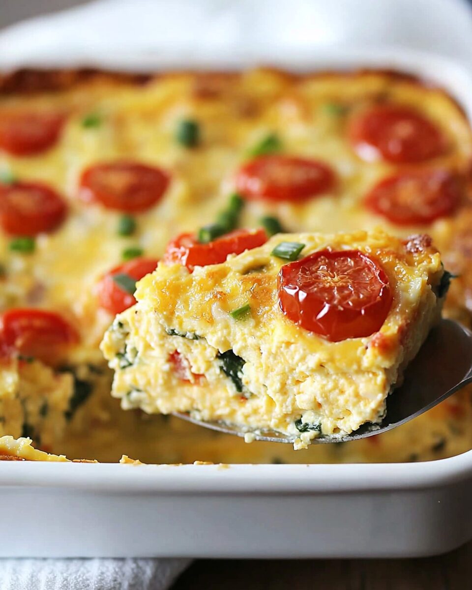 Cottage Cheese Egg Bake