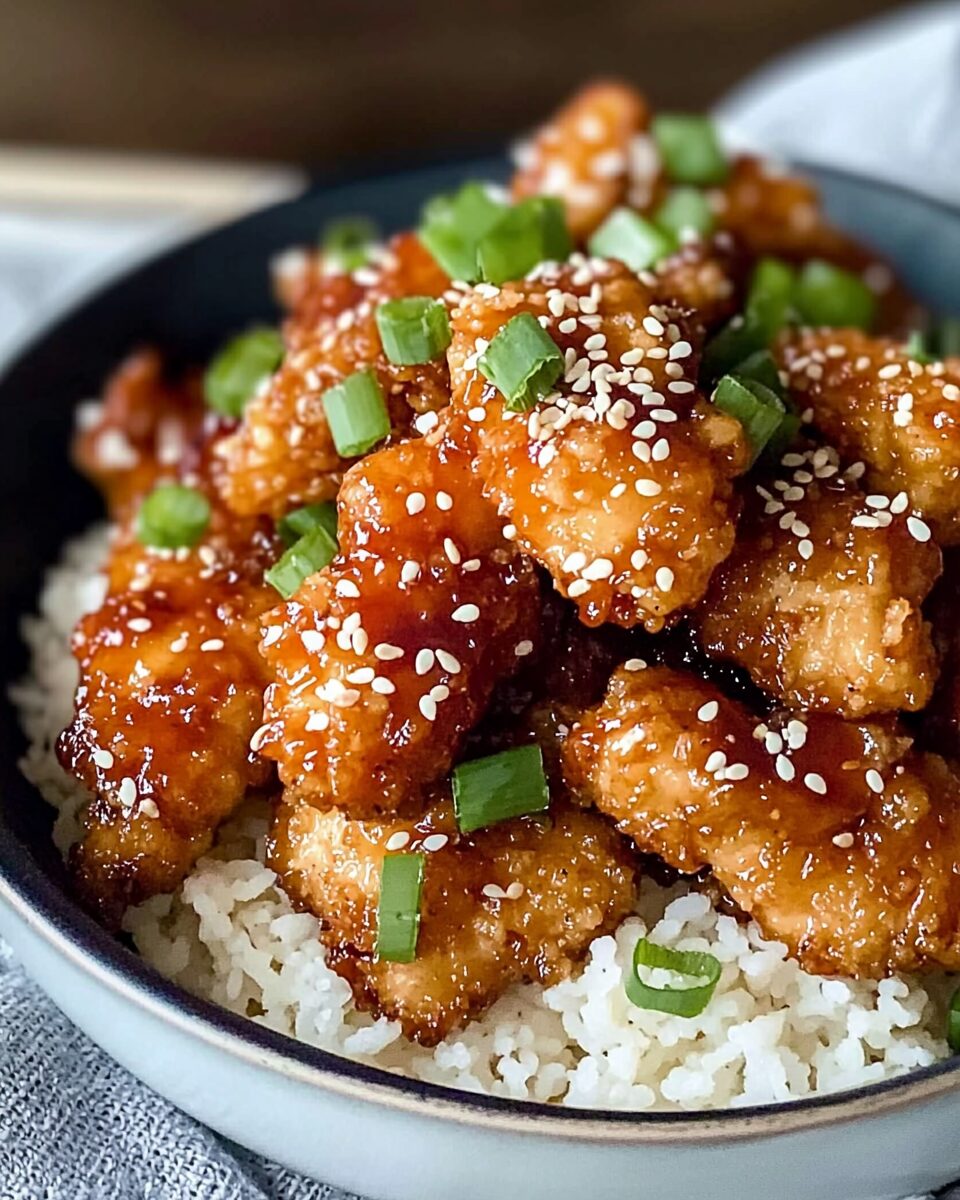 Crispy Sesame Chicken