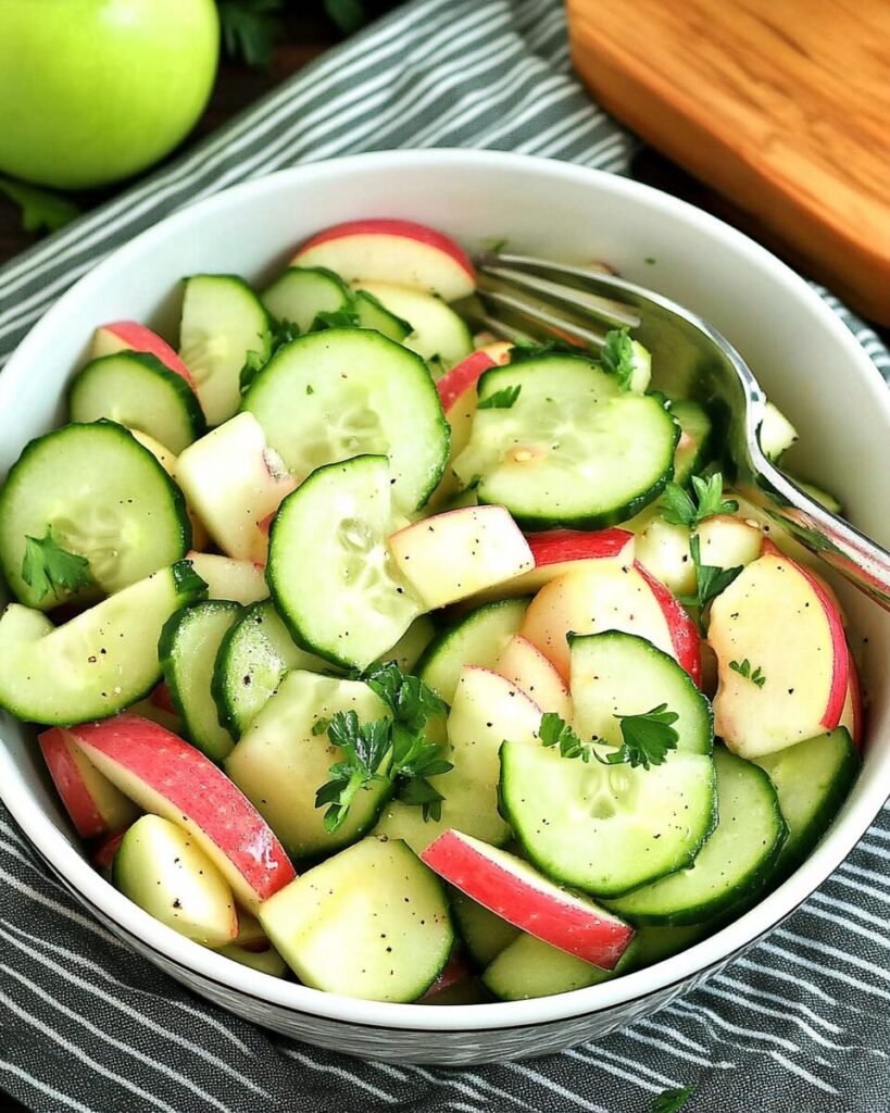 Cucumber and Apple Salad