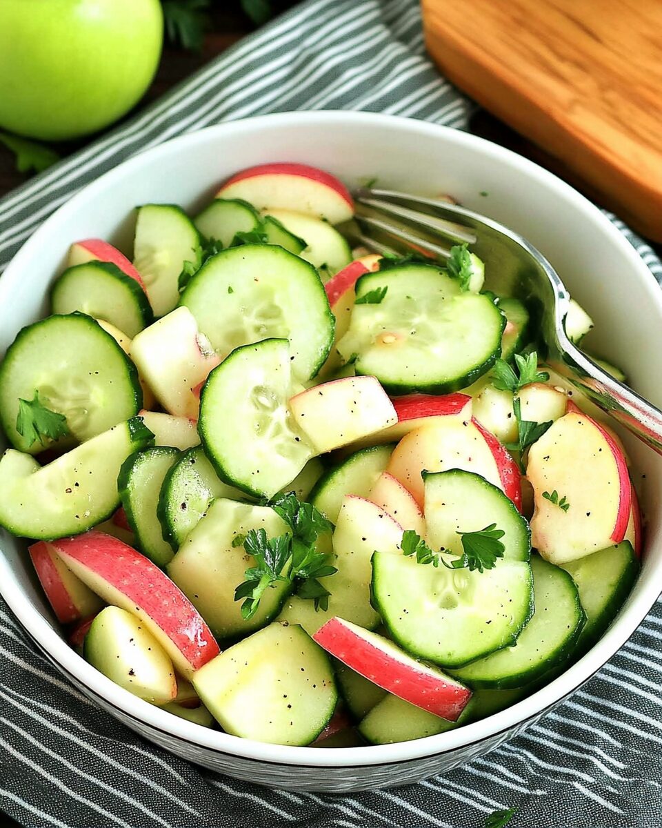Cucumber and Apple Salad
