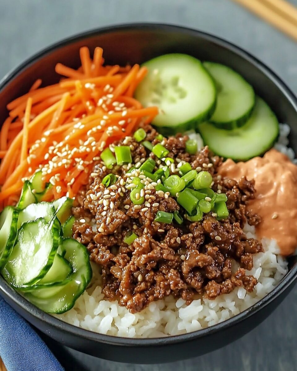 Korean Beef Rice Bowls
