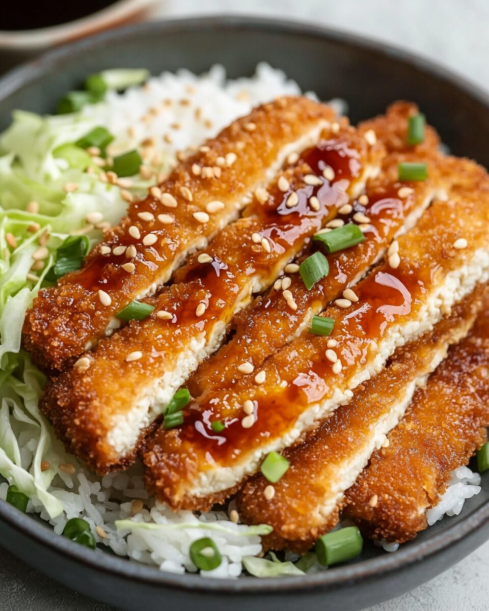 Teriyaki Tofu Katsu