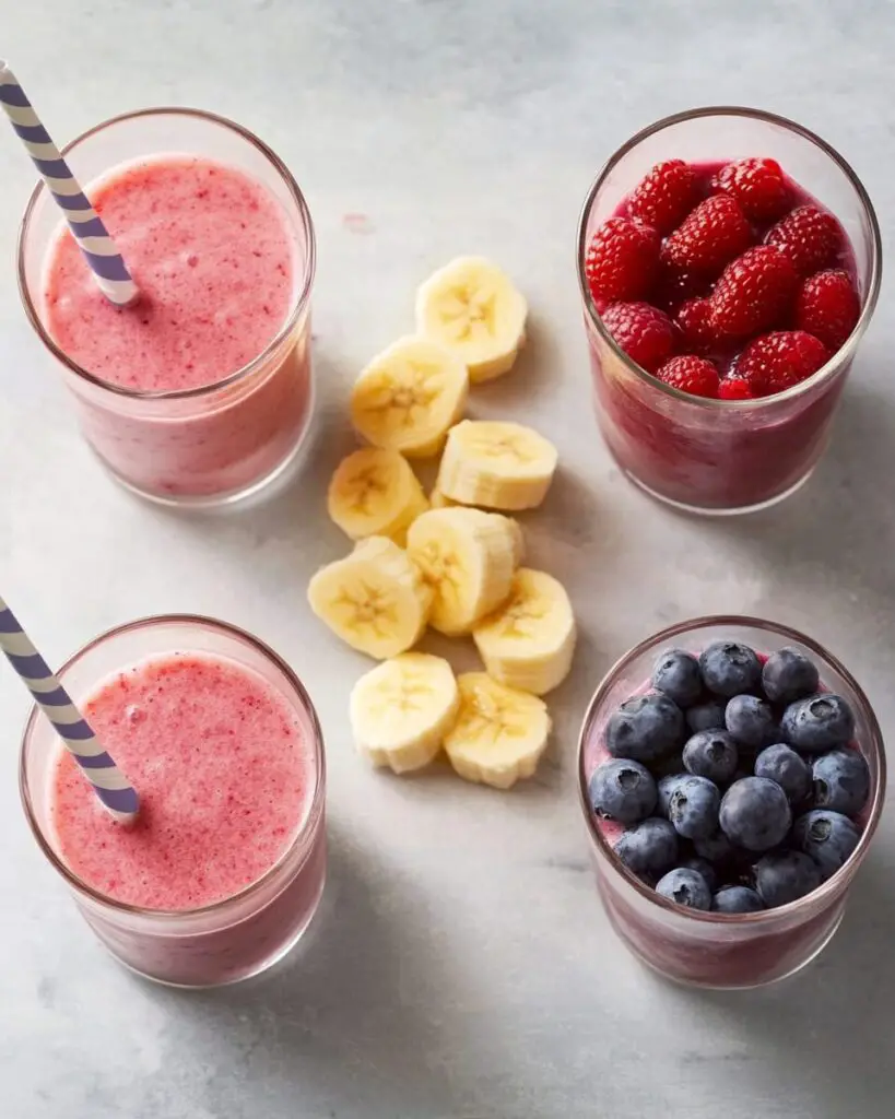 Frozen Fruit Smoothies