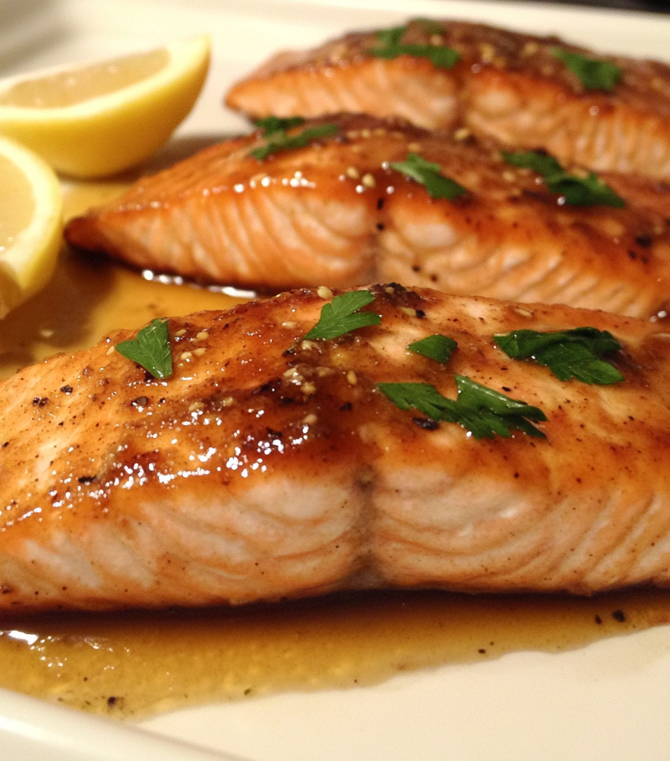 Brown Sugar Glazed Salmon