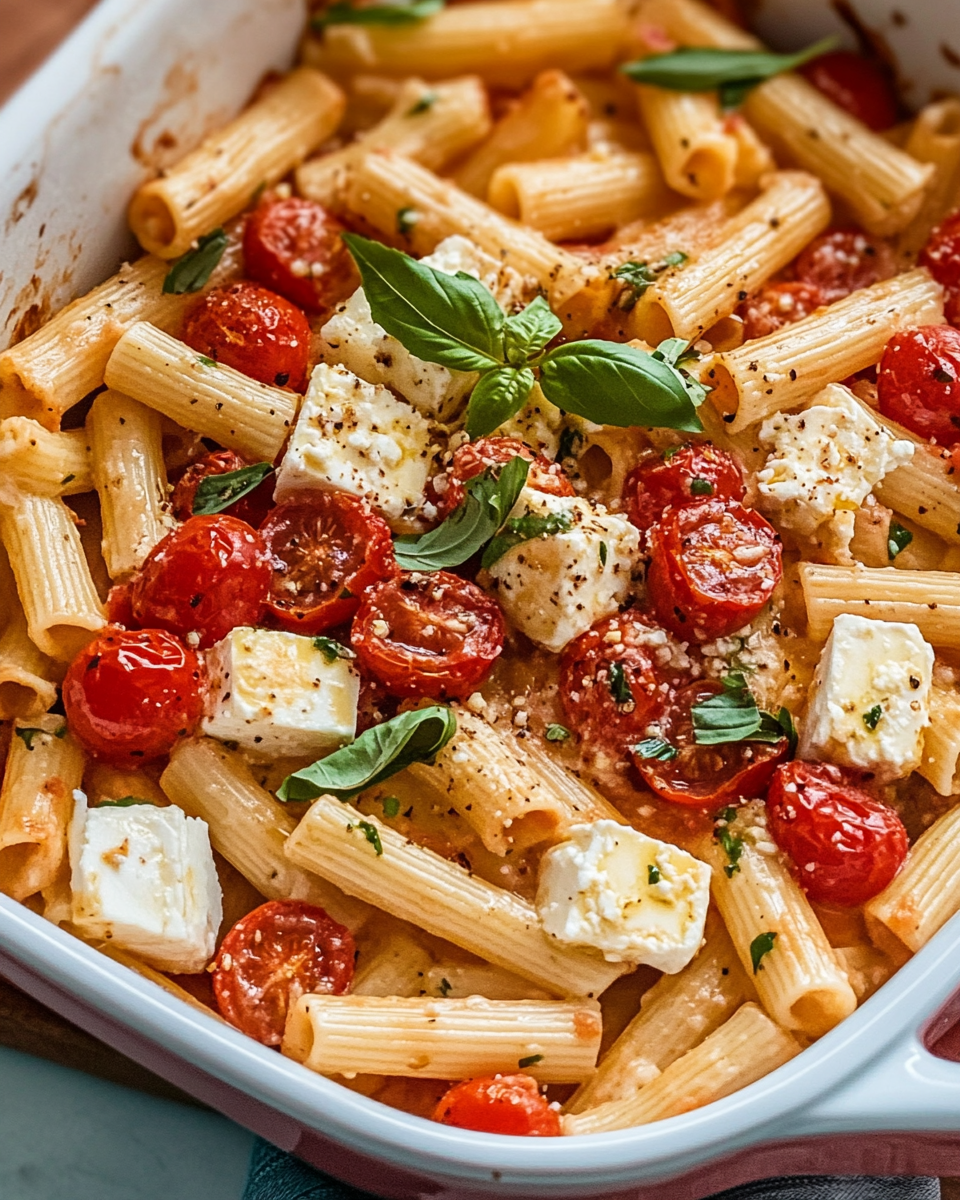Baked Feta Pasta