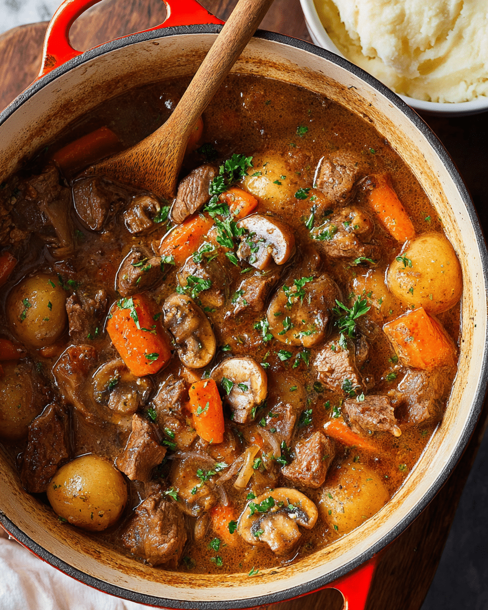 Beef and Mushroom Stew