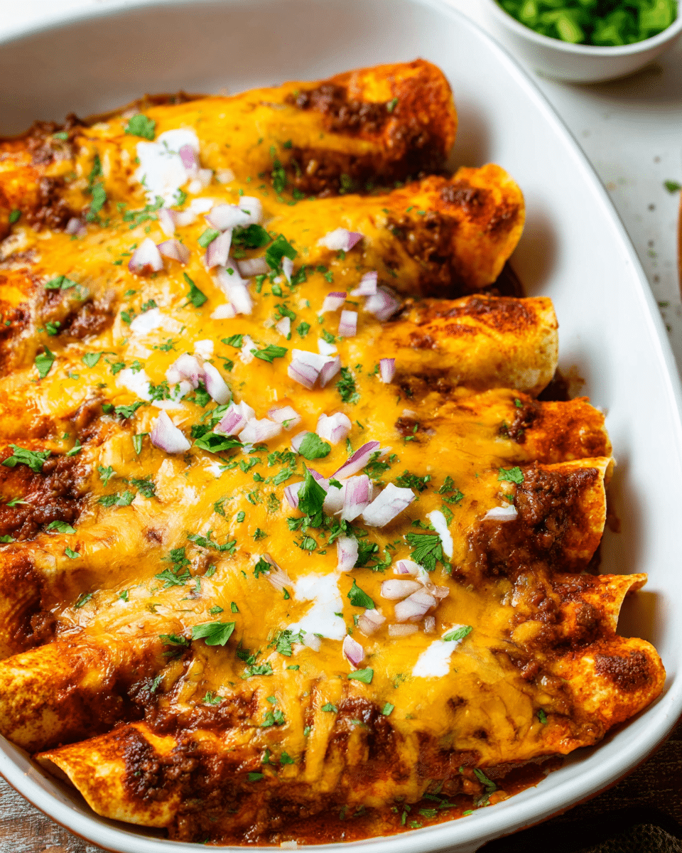 Beef Enchiladas