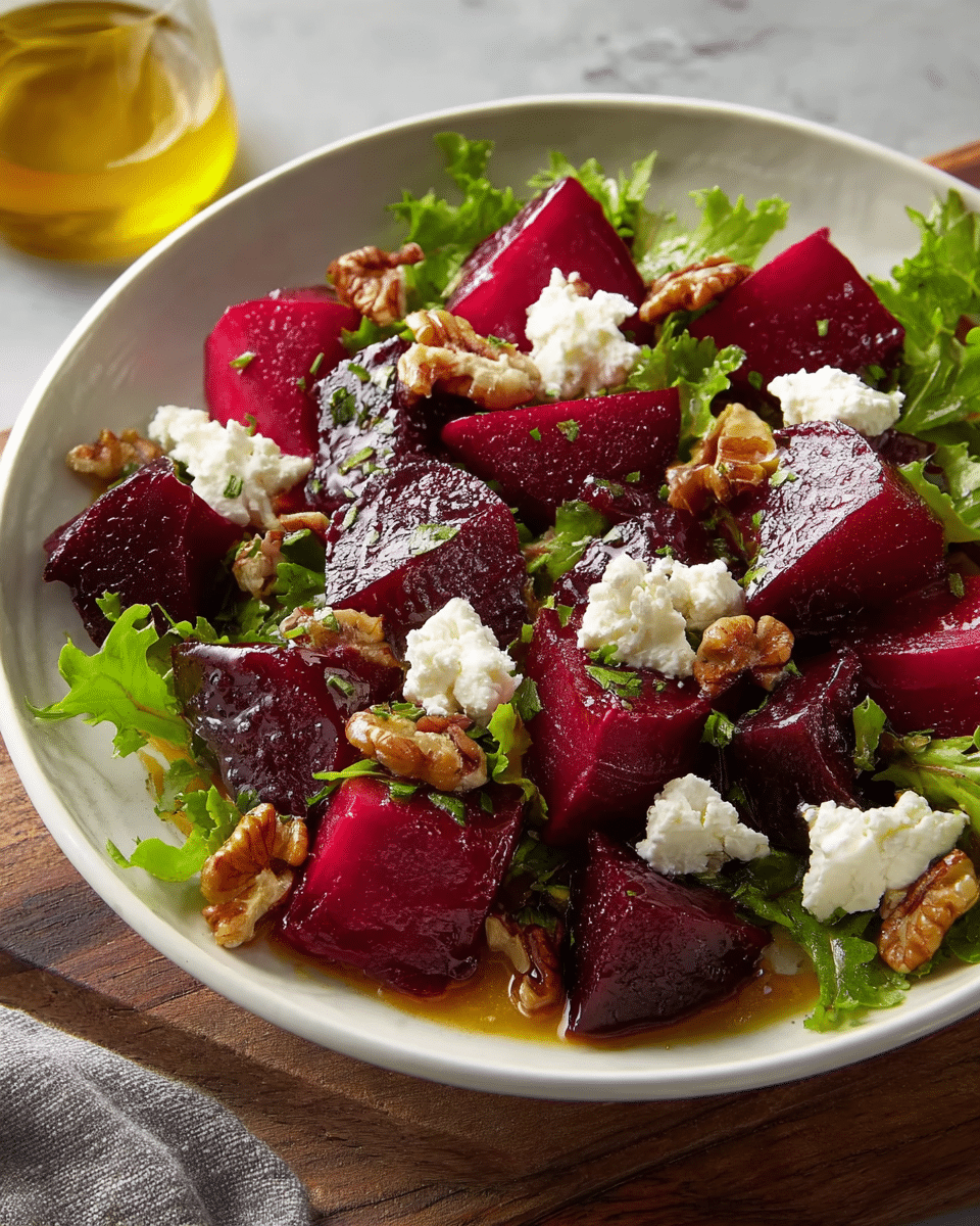 Beet Salad with Goat Cheese