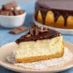 Boston Cream Cheesecake
