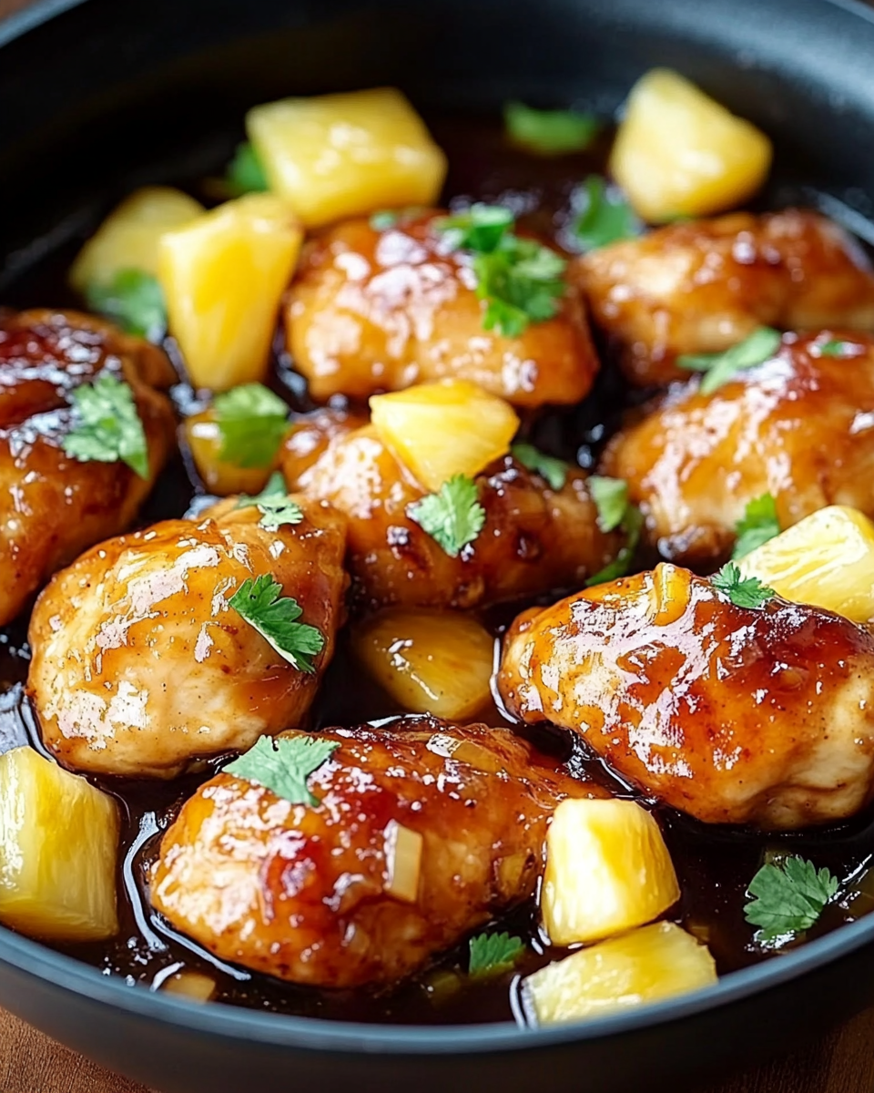 Brown Sugar Pineapple Chicken