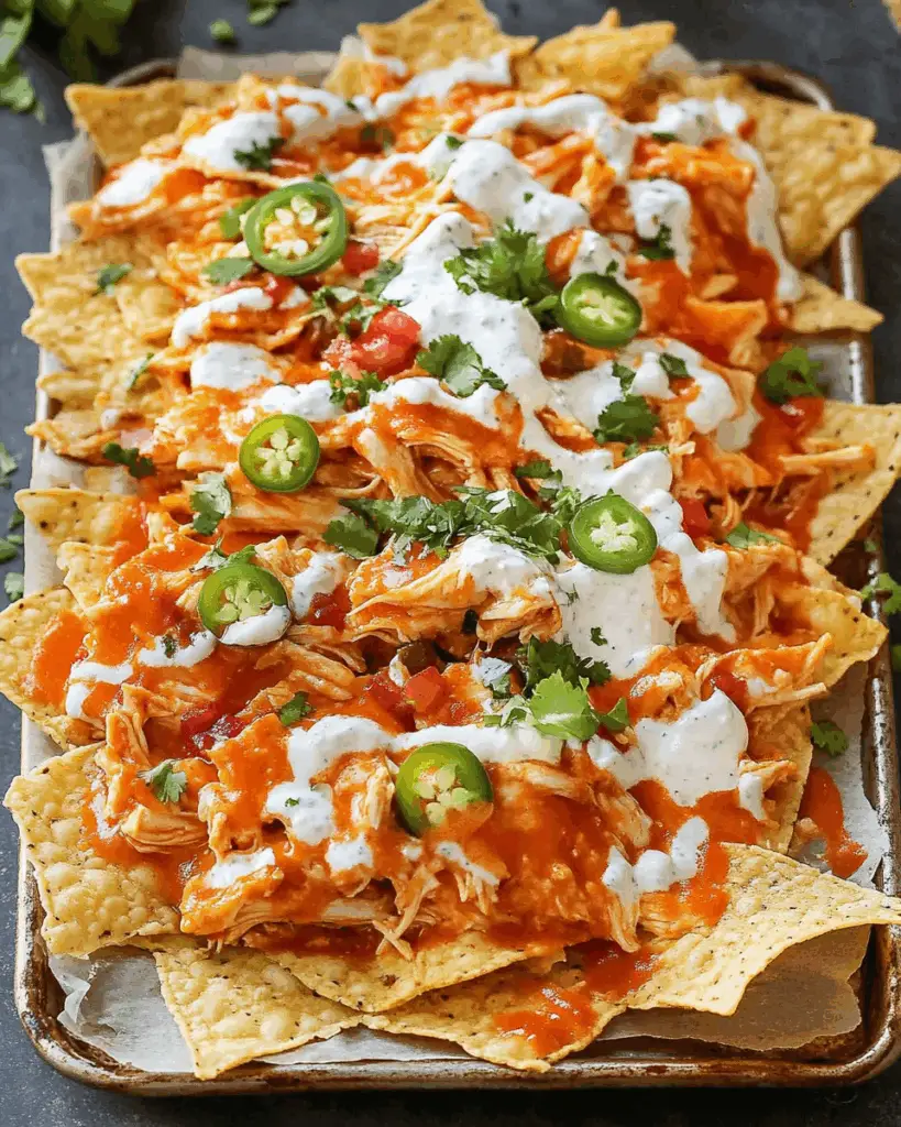 Buffalo Chicken Nachos