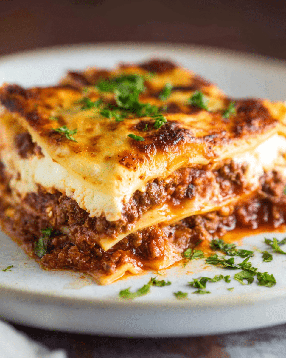 Classic Beef Lasagna
