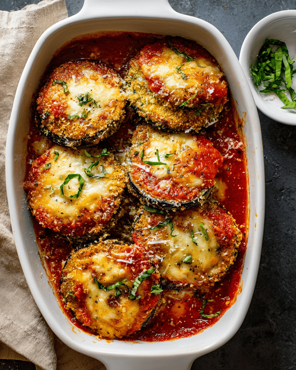 Classic Eggplant Parmesan