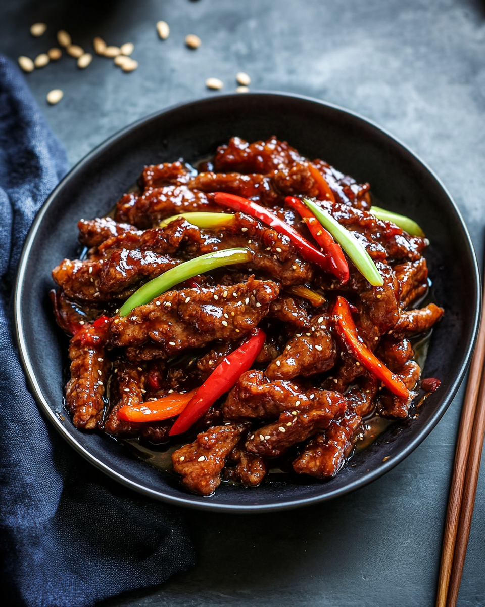 Crispy Chilli Beef