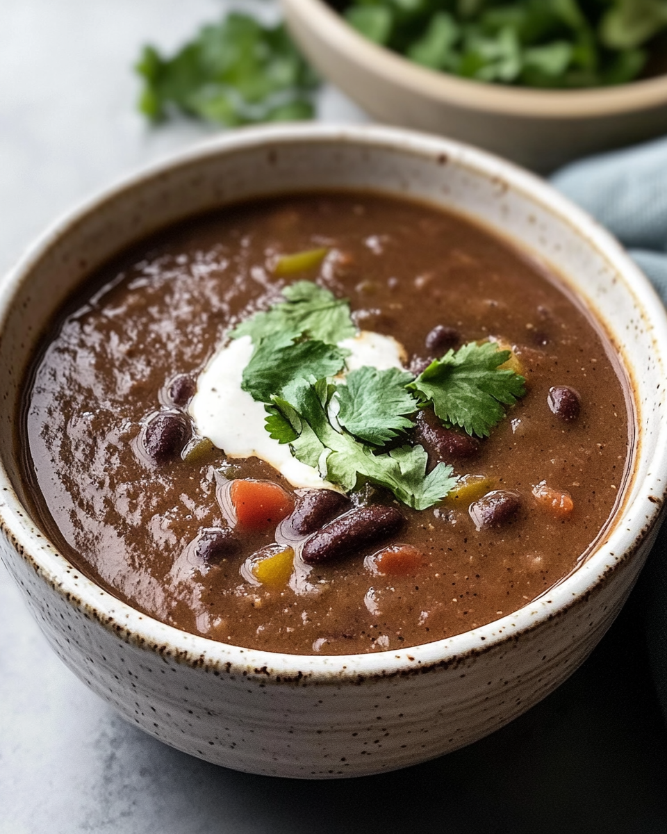 Cuban Black Bean Soup