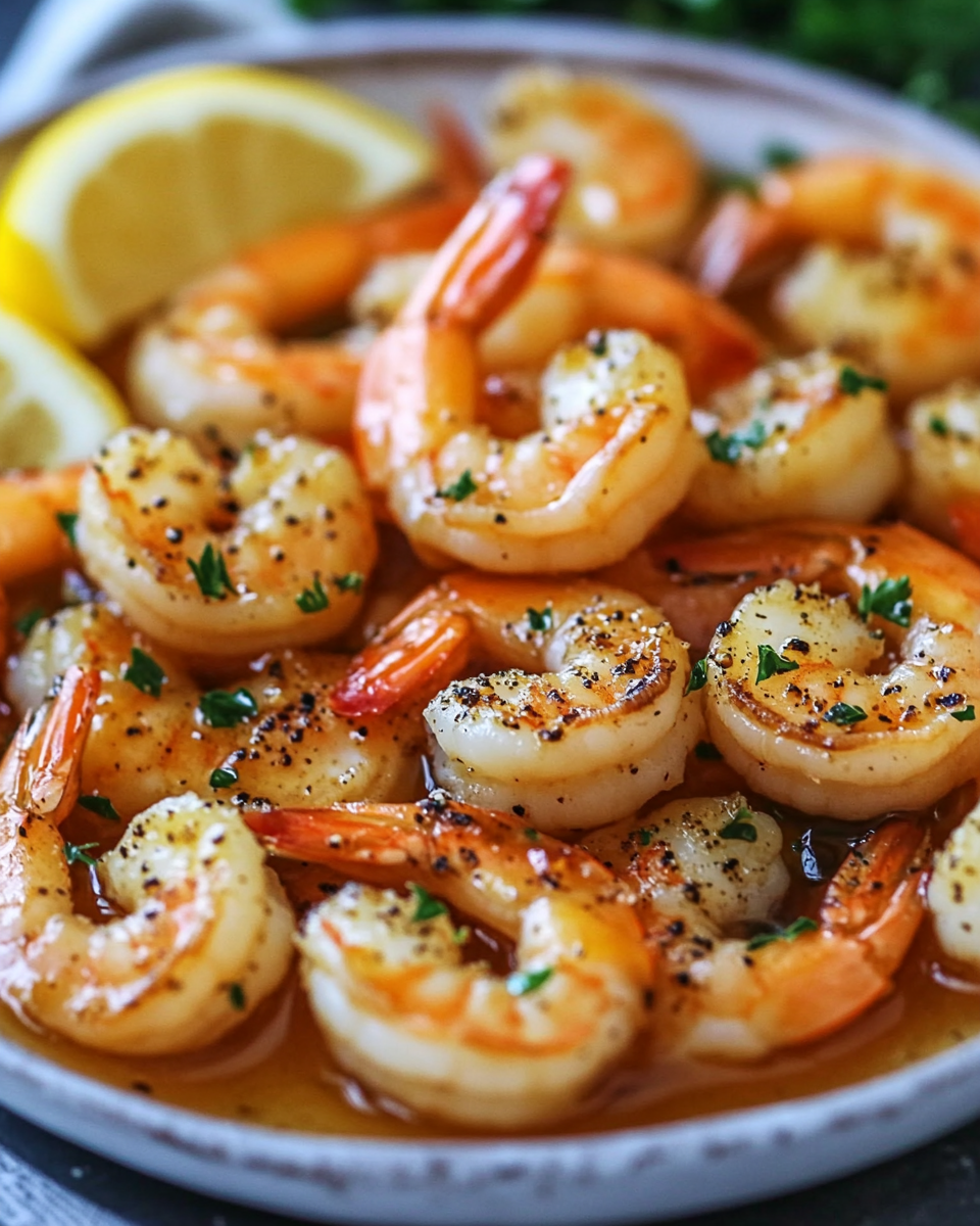 Honey Butter Old Bay Shrimp