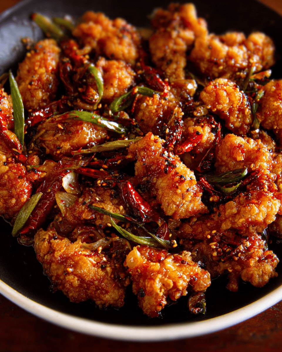 Kkanpunggi (Korean Spicy Fried Chicken)