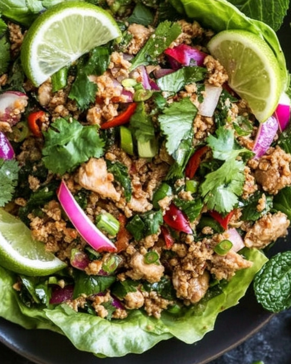 Larb Gai (Thai Chicken Salad)