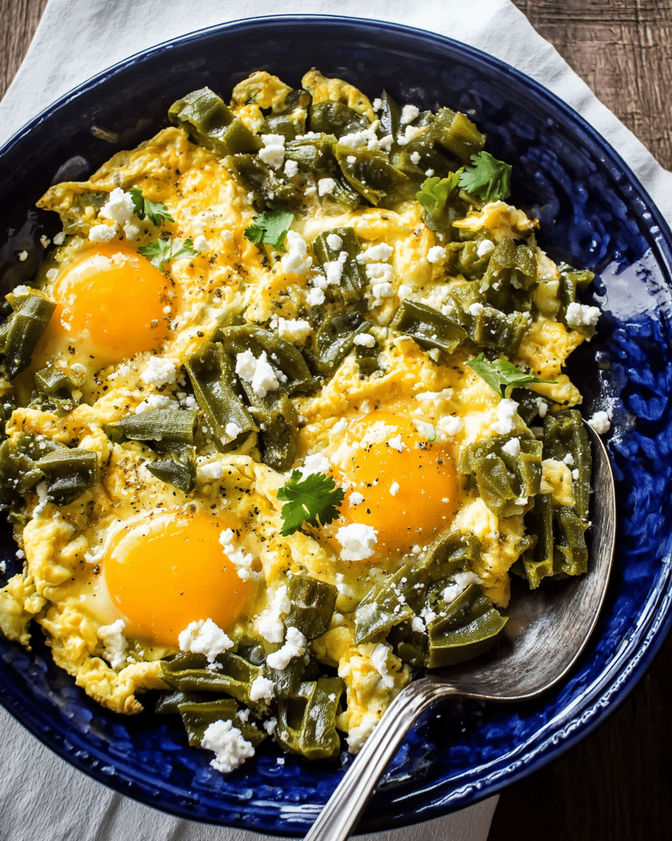 Nopales con Huevo