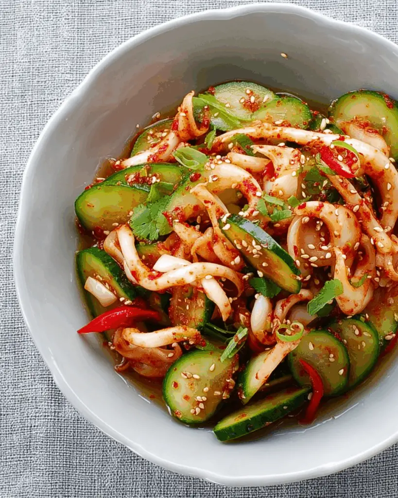 Ojingeo Muchim (Spicy Squid Salad)