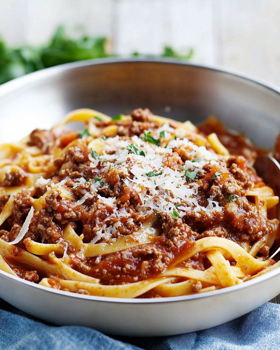 Pasta Bolognese
