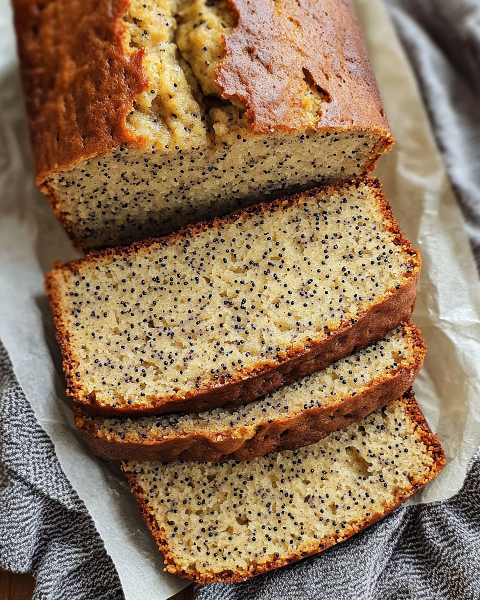 Poppy Seed Banana Bread