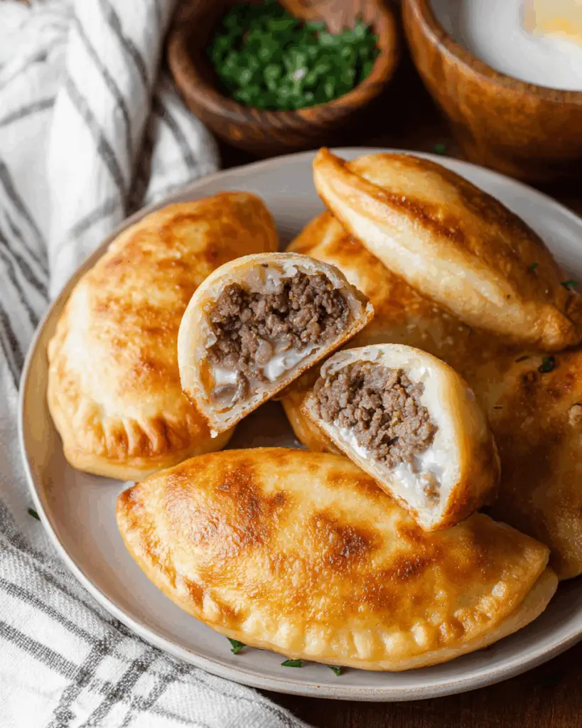 Russian Piroshki (Meat Hand Pies)