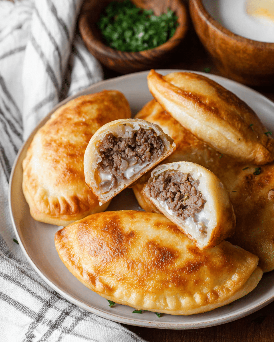 Russian Piroshki (Meat Hand Pies)
