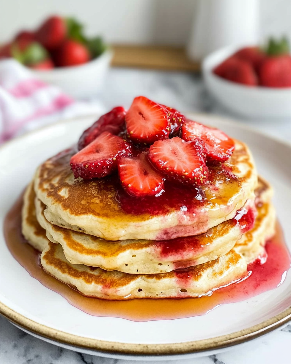 Strawberry Pancakes