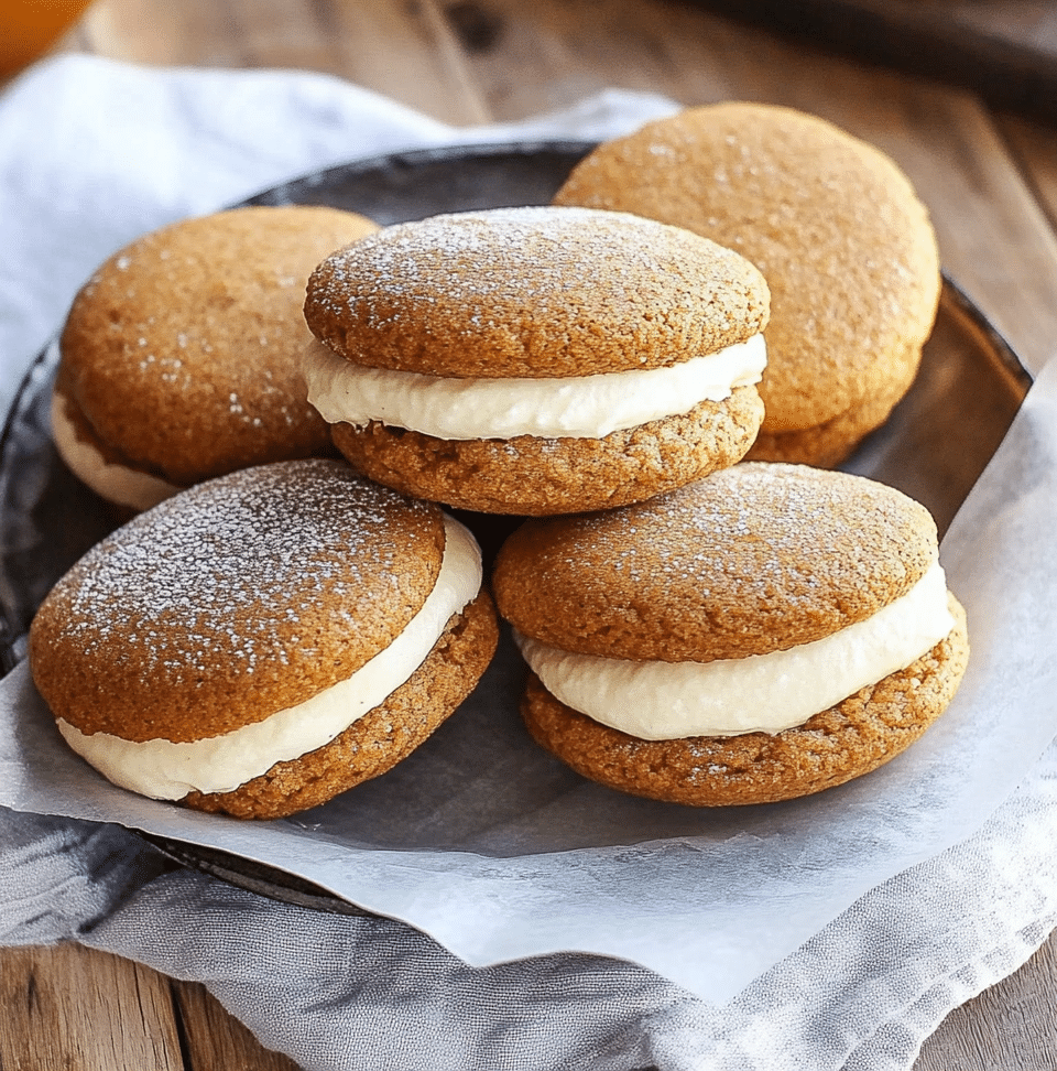 Apple Cider Whoopie Pies