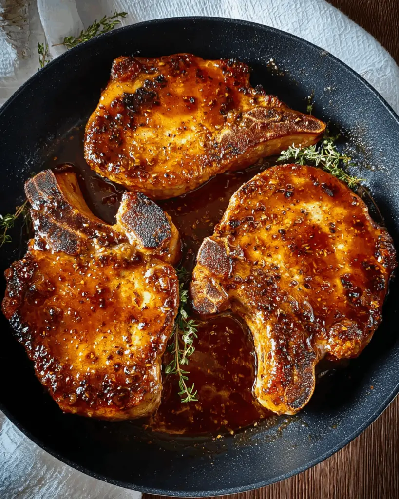 Brown Sugar Garlic Pork Chops