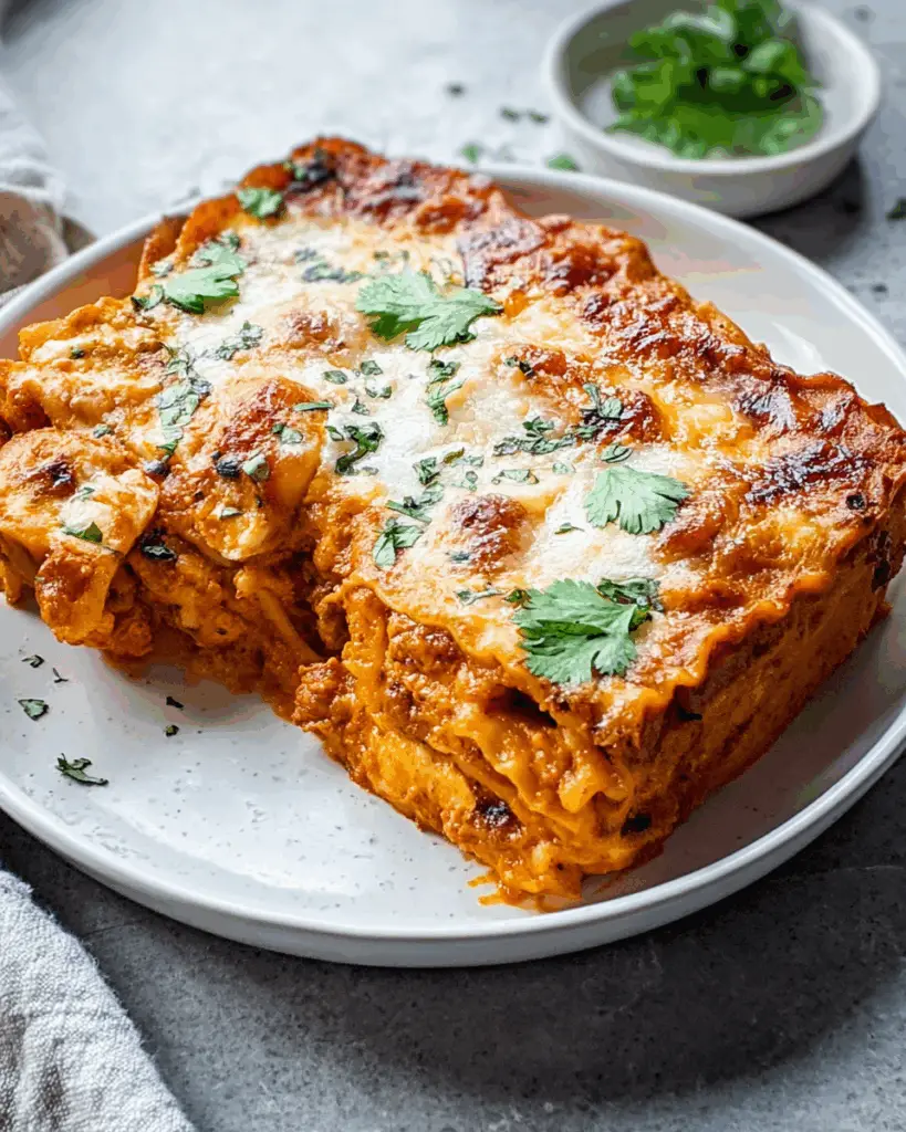 Butter Chicken Lasagna
