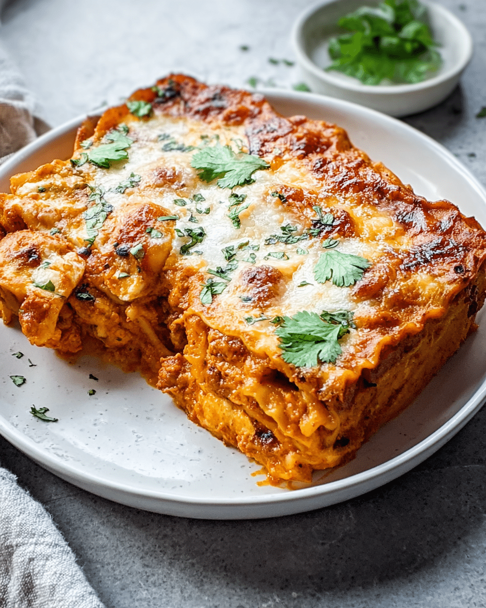 Butter Chicken Lasagna