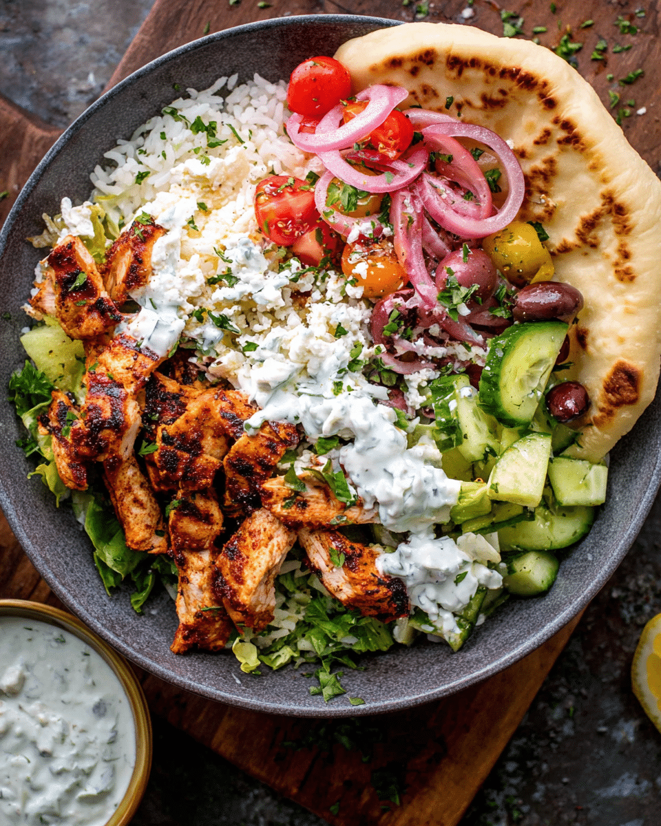 Chicken Tzatziki Bowls