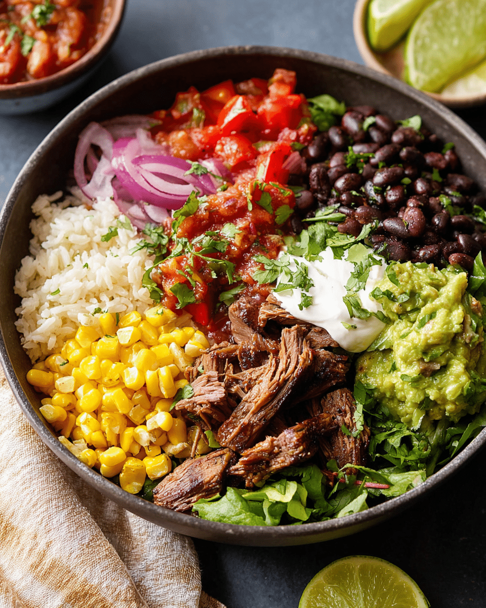 Chipotle Beef Burrito Bowls