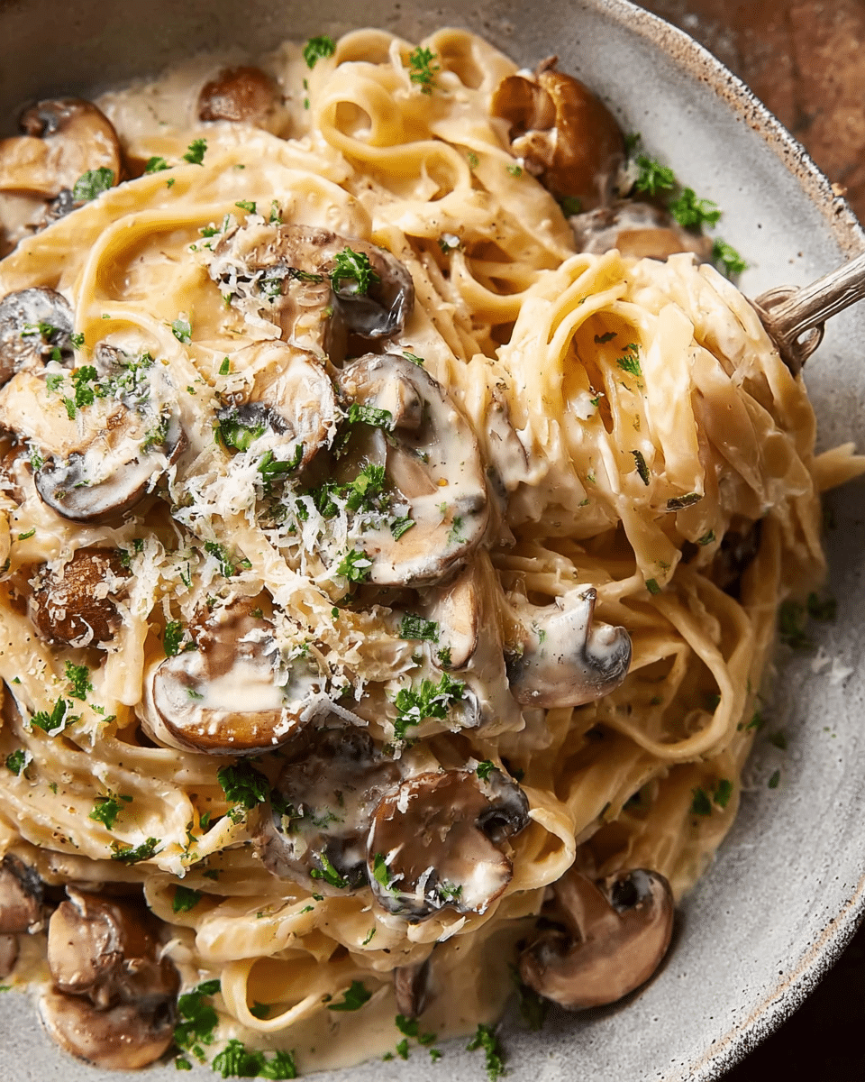 Creamy Mushroom Pasta