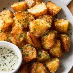 Crispy Roasted Parmesan Potatoes