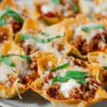 Mini Lasagna Cups