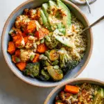 Roasted Veggie Glow Bowls