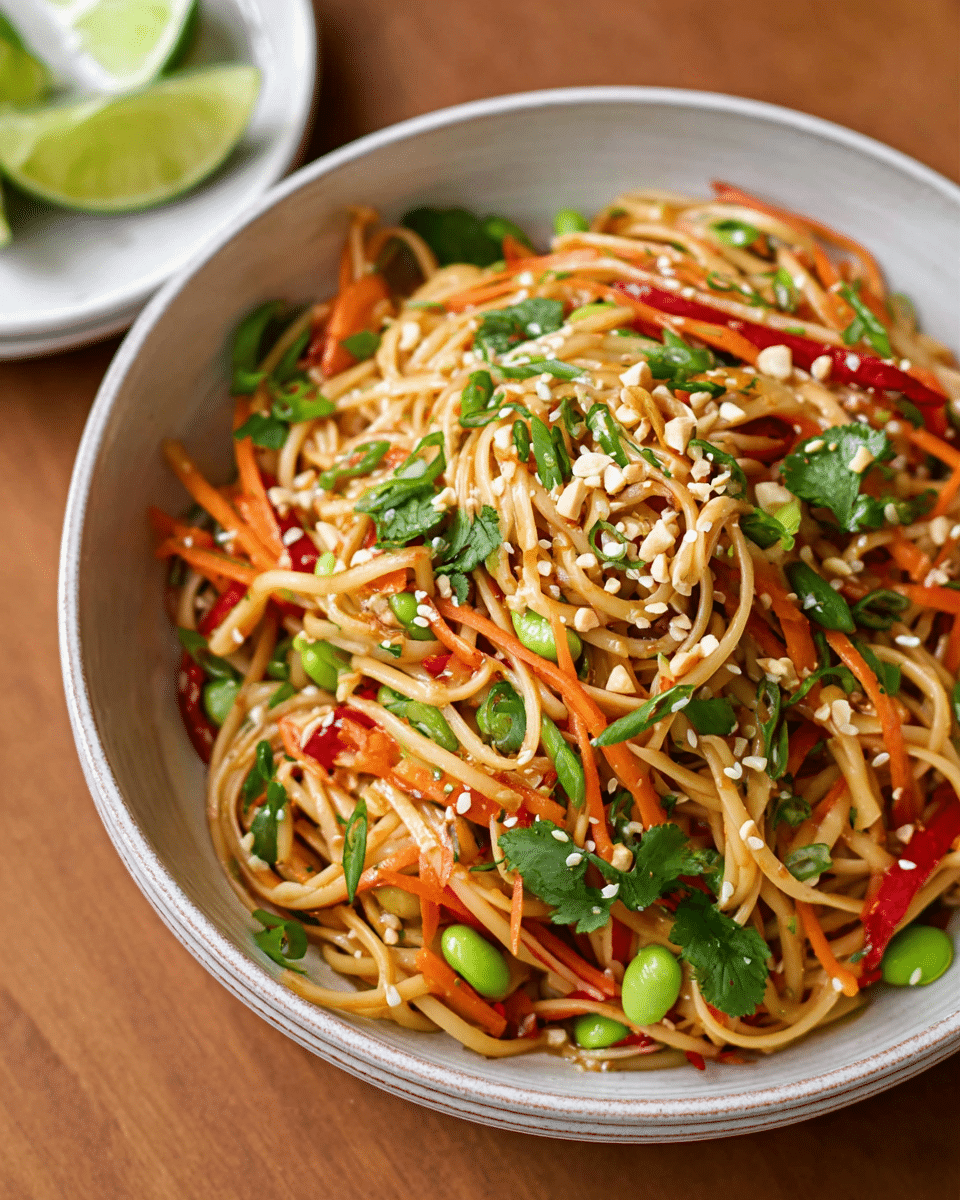 Spicy Asian Noodle Salad