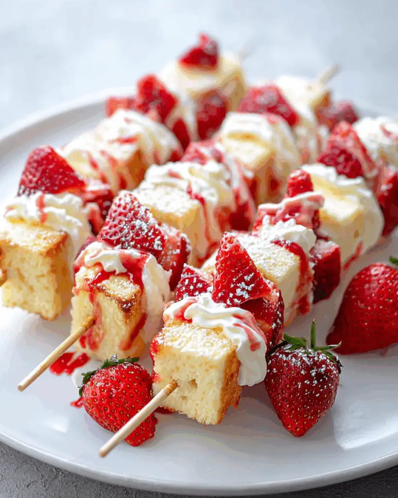 Strawberry Shortcake Kabobs
