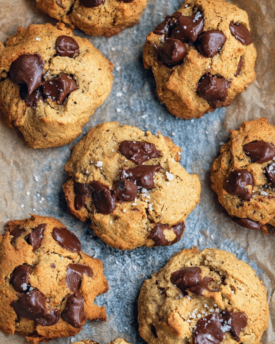 Tahini Chocolate Chip Cookies