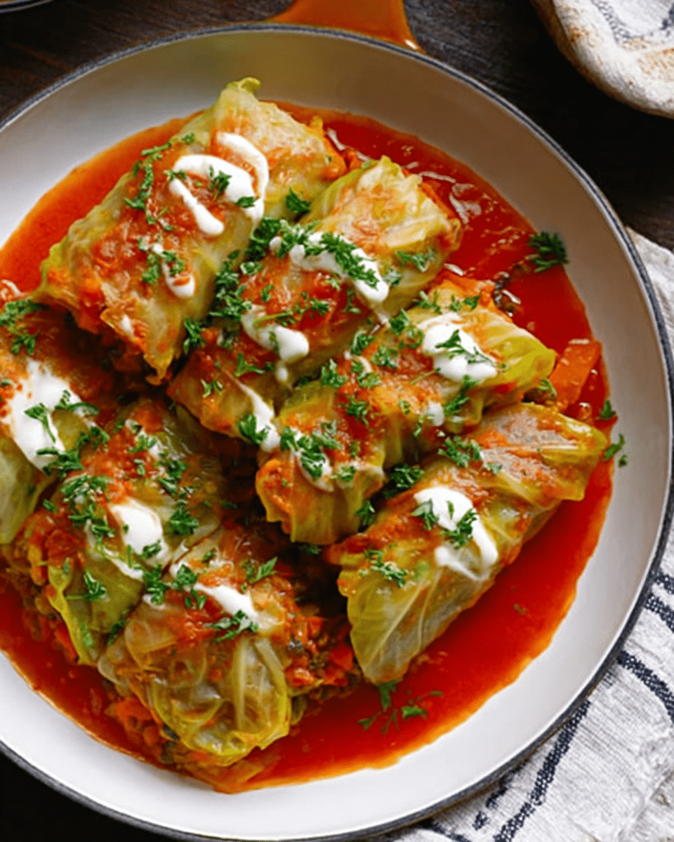 Vegan Cabbage Rolls