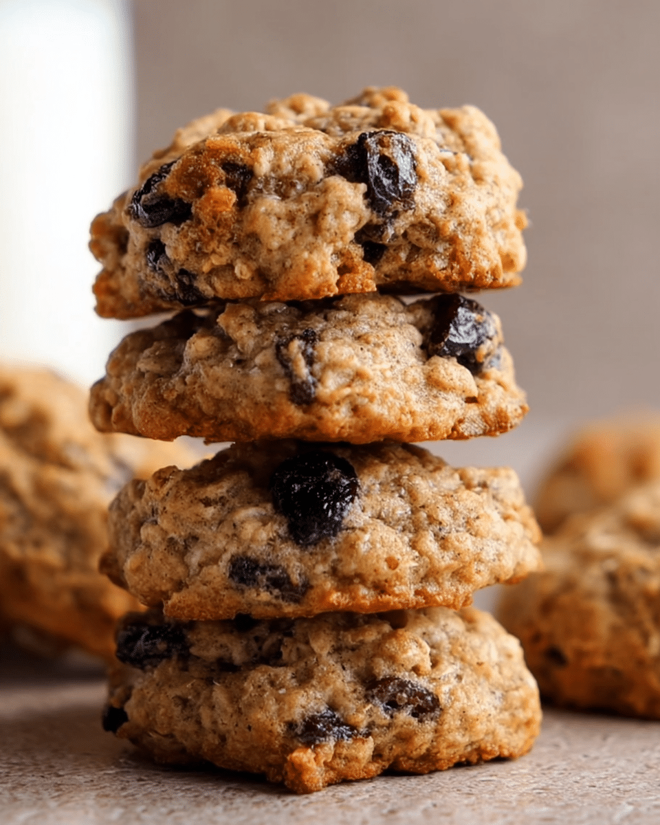 Applesauce Oatmeal Cookies