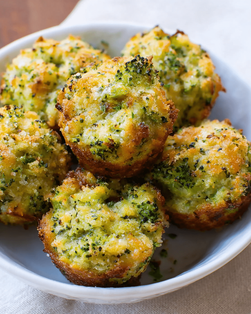 Broccoli Cheddar Bites