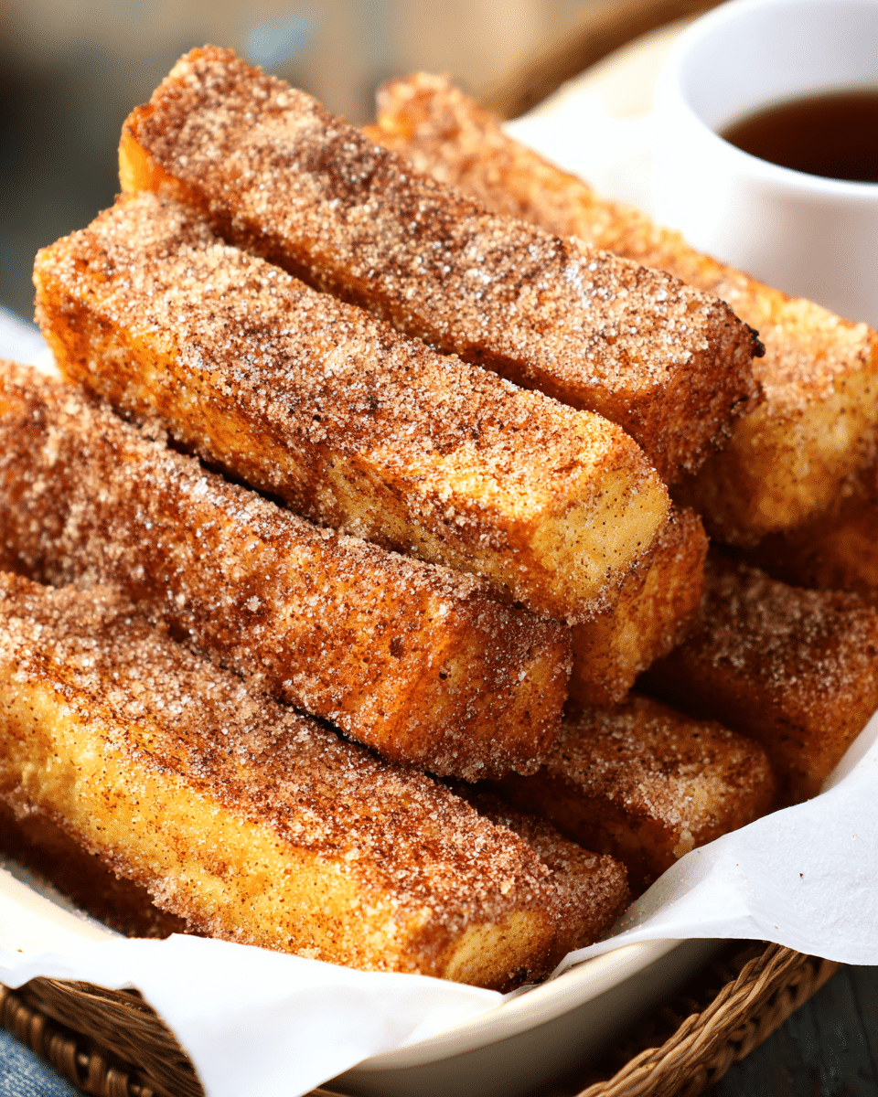 Cinnamon French Toast Sticks