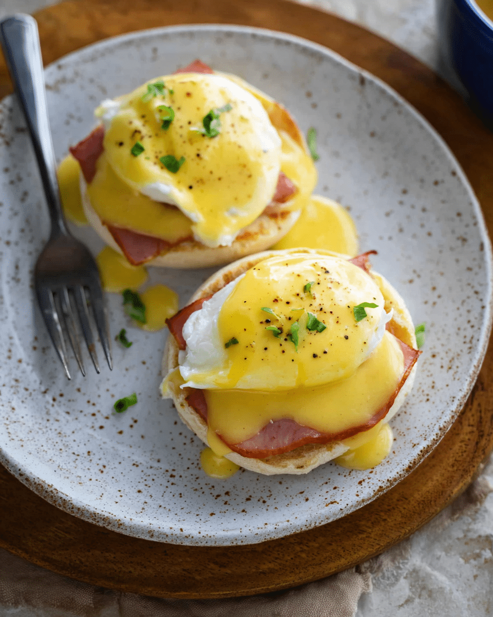 Eggs Benedict with Homemade Hollandaise