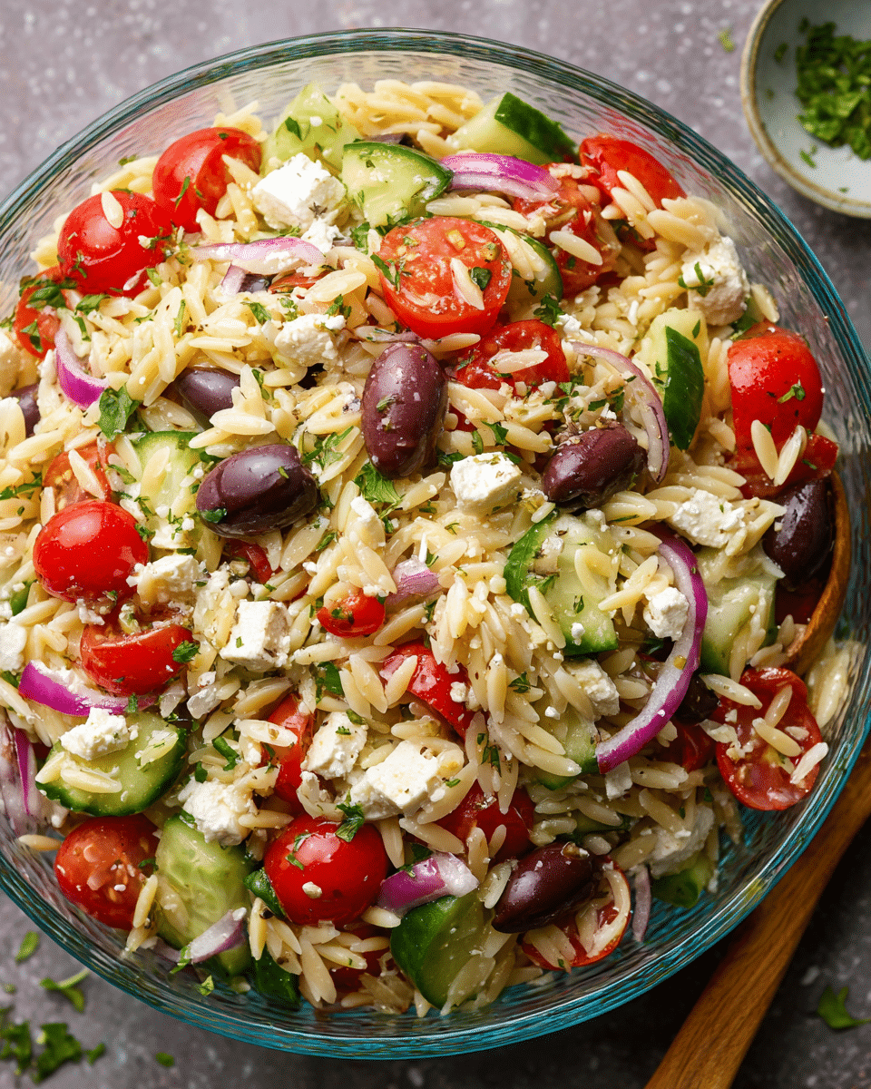 Greek Orzo Salad
