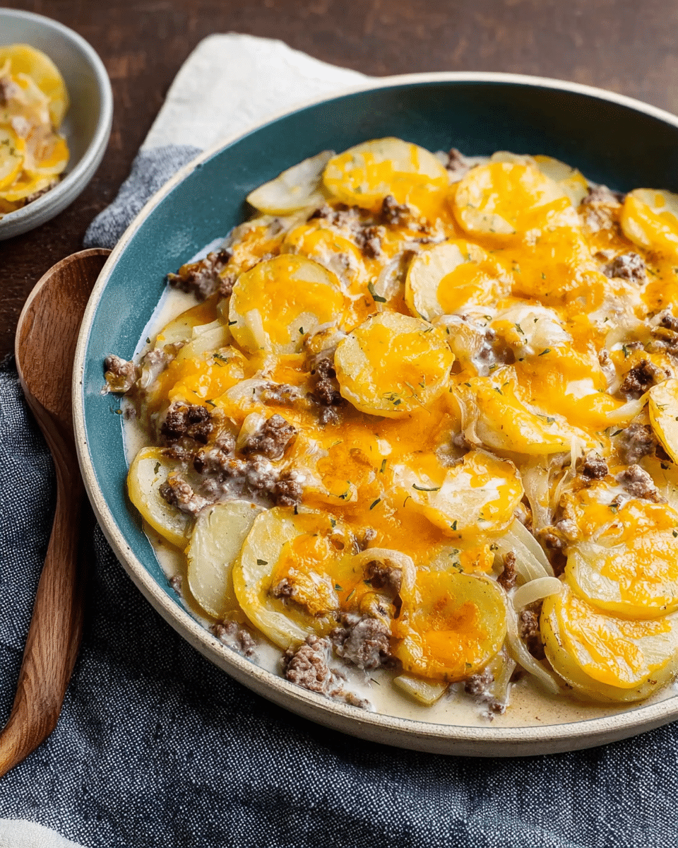 Hamburger Potato Casserole